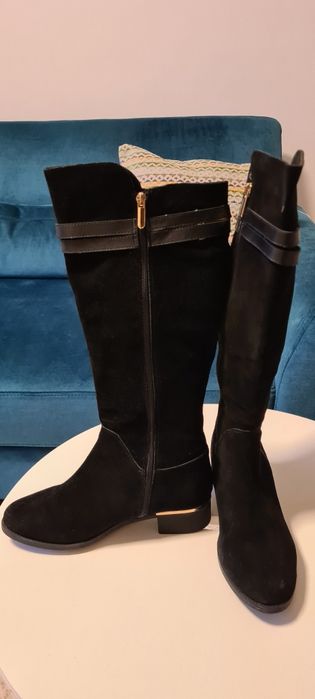 Cizme dama mărimea 40, din piele