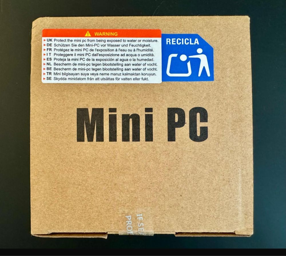 Mini PC Nipogi E1 Procesor Intel Alder Lake-N97  512GB 16 GB DDR4 Nou