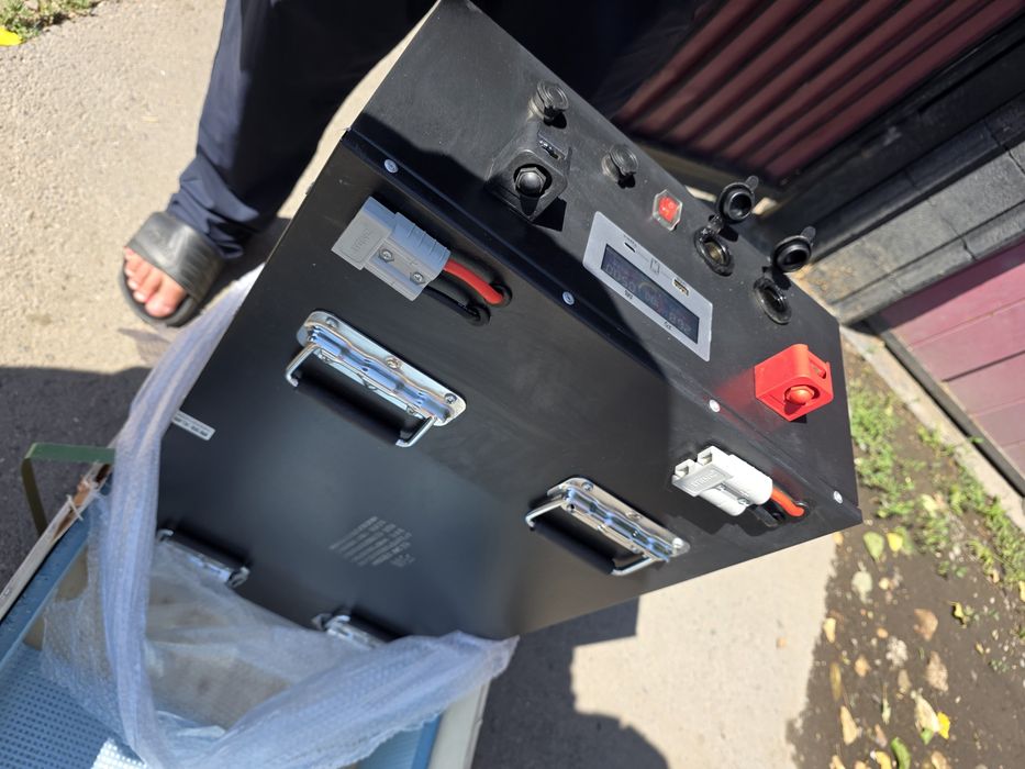 Аккумулятор 24v 500ah 75кг lifepo4 литий железо фосфат сборка с зарядк
