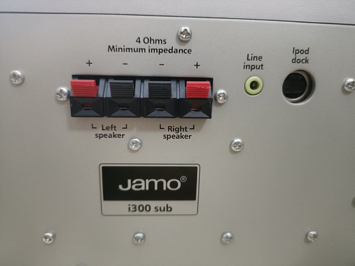 Jamo I 300 sub, subwoofer activ cu amplificare 2.1, aspect bun, neprob