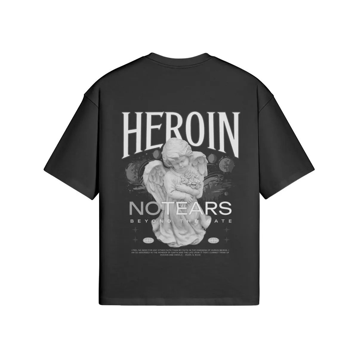 Heroin "No Tears" Tee (Nu Nike, Jordan 4, Palm Angels, Jordan, Adidas)