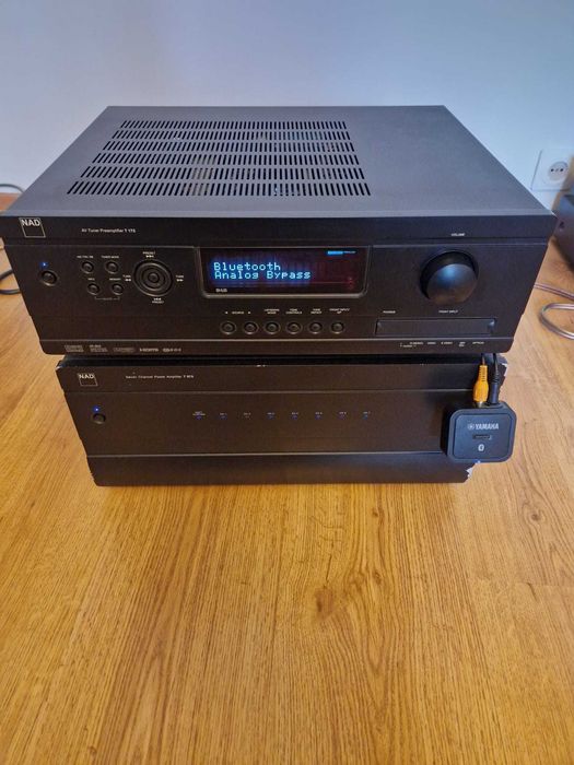 Aproape 50 kg de NAD Power! Amplificator NAD T975 + Preamplif NAD T175