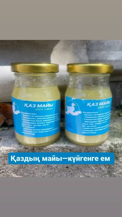 Гусиный жир, Алматы, Қаз майы, Қаздың майы