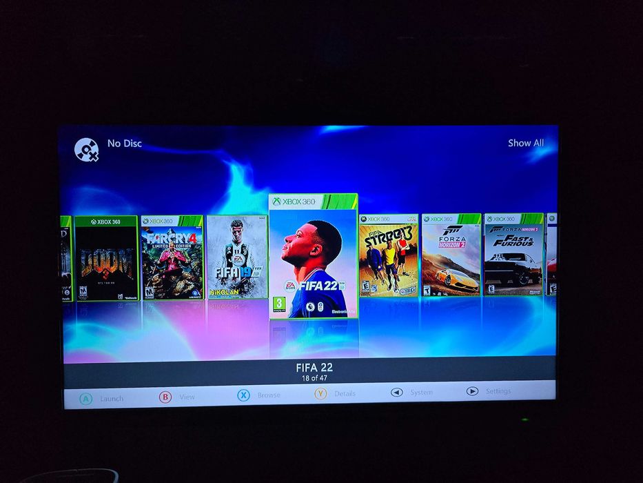 Vand Xbox360 cu 47 jocuri