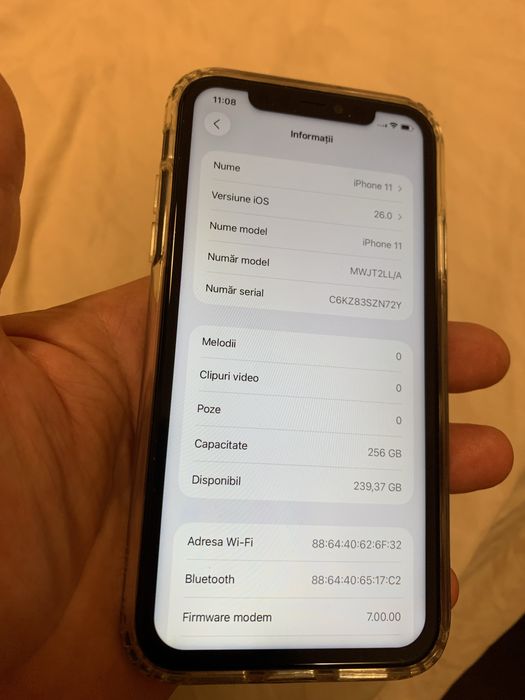 Iphone 11  256Gb impecabil