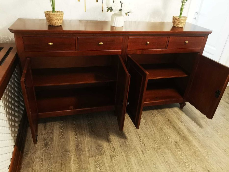Comodă bufet din lemn masiv, stil clasic
