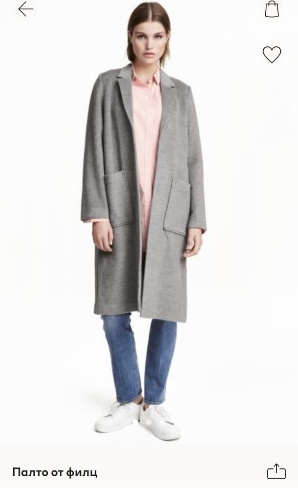 Палто от филц H&M размер 38