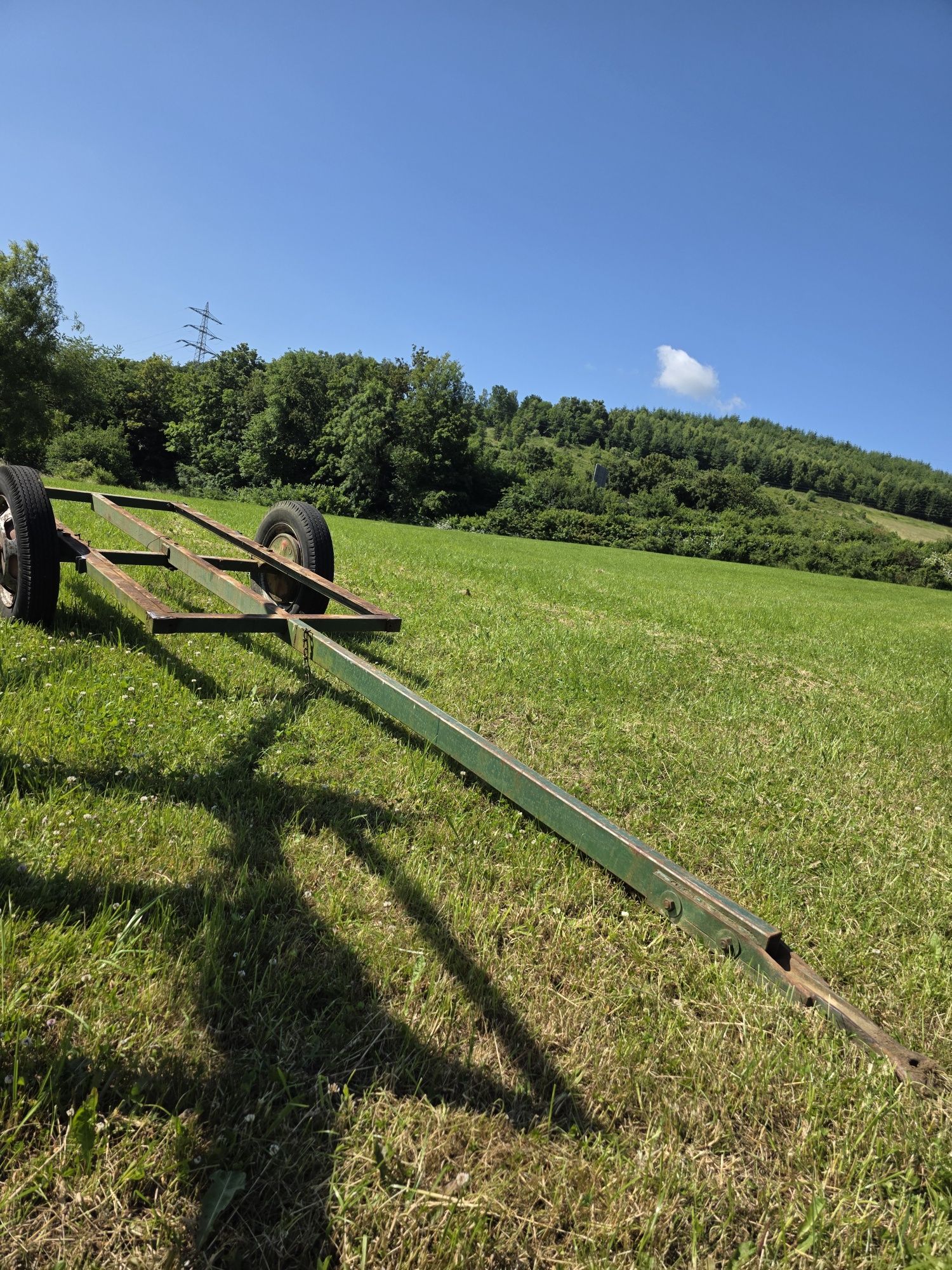 Remorca tractor o axa 4 tone