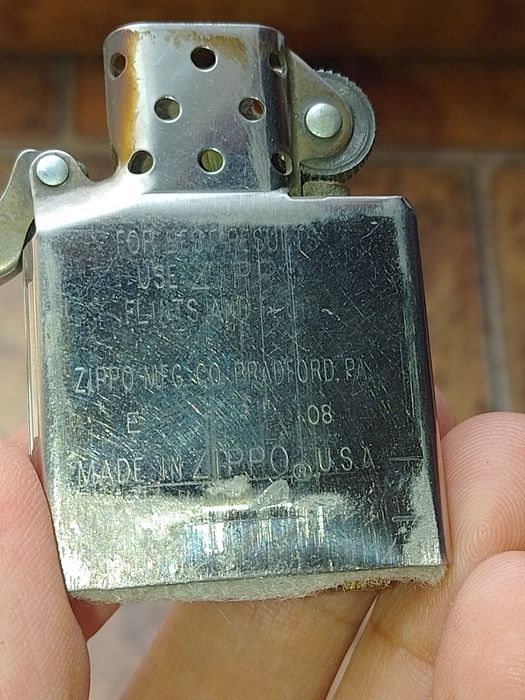 Оригинална Запалка Зипо , Zippo - Bradford P.A. Made in USA - Работеща
