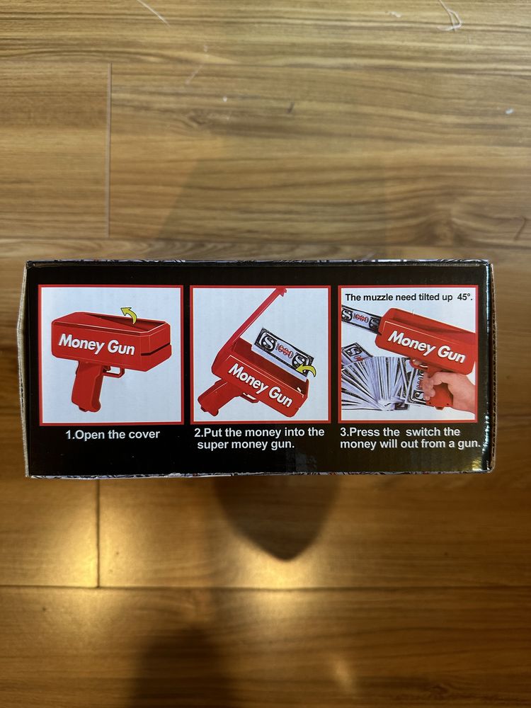 Jucarie Money Gun, efect spectaculos “ploaie de bani”, NOU