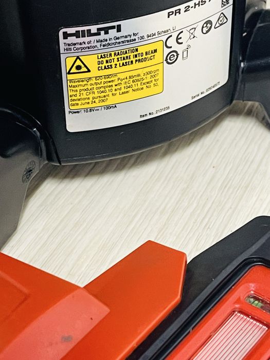 Hilti PR 2-HS nivela laser rotativa 2023