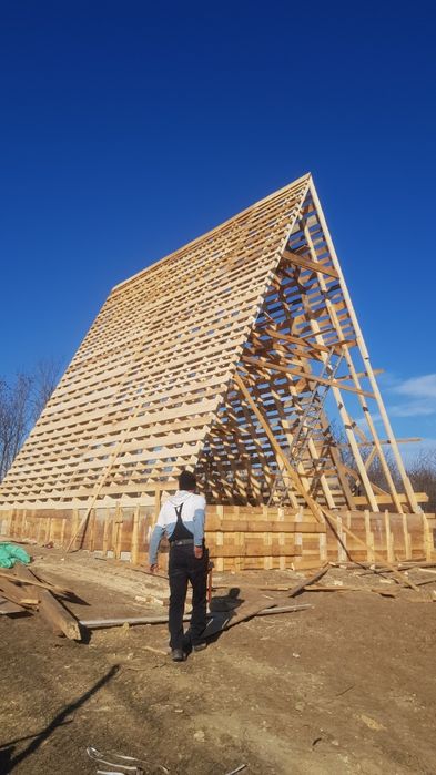 Construim case tip A (A frame)