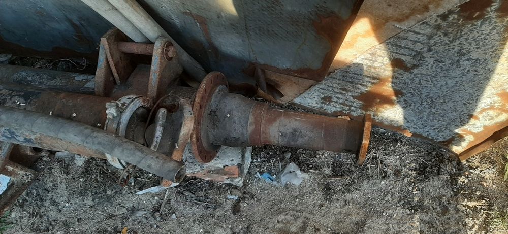 Камаз, ось на прицеп.