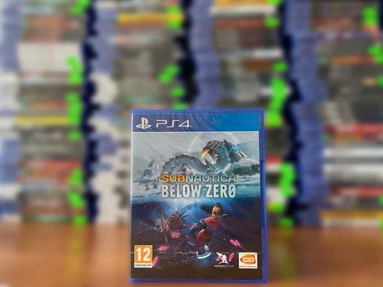 Новый Subnautica Below Zero PS4/PS5 Субнатика Огромный Выбор Дисков