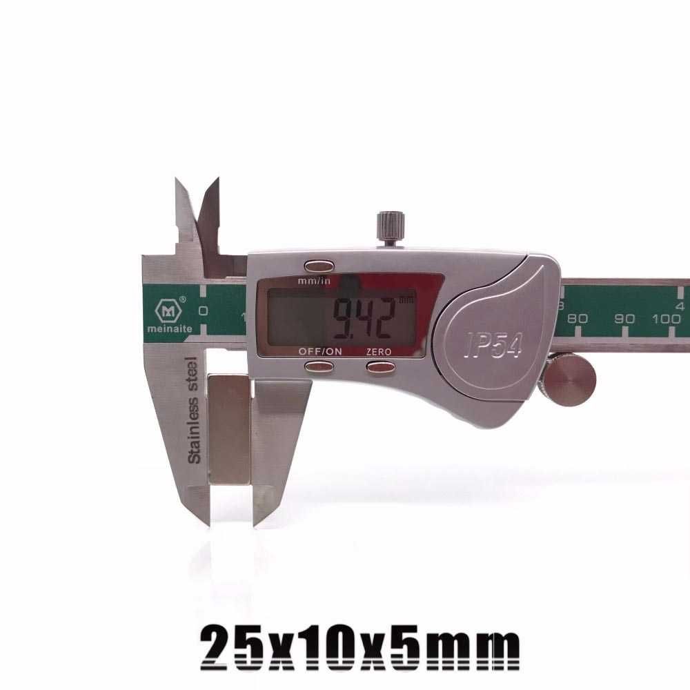 Неодимов магнит 25x10x5mm N52, magnit, neodimov, магнити, magnet