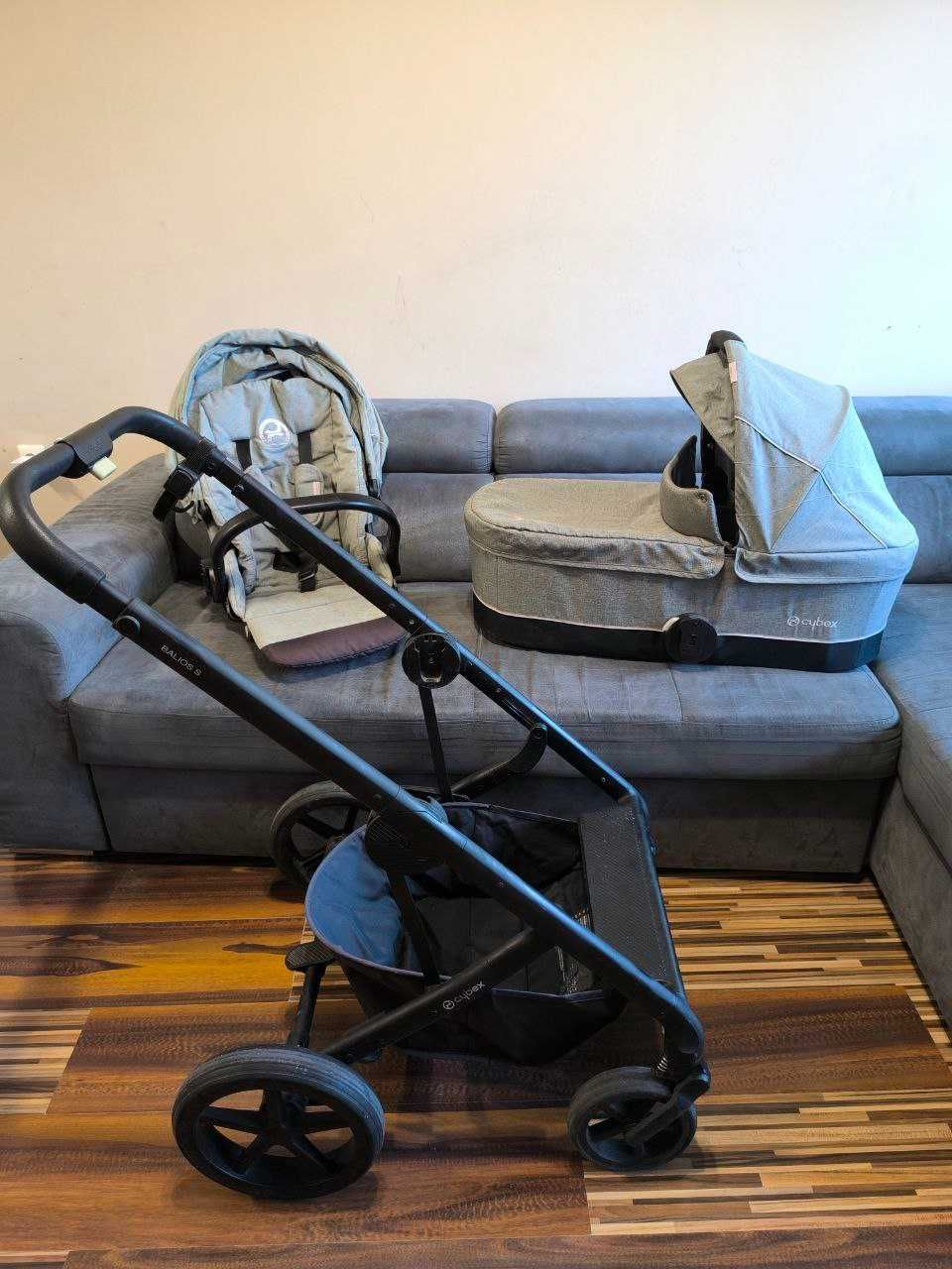 Бебешка количка Cybex Balios S + кош за новородено