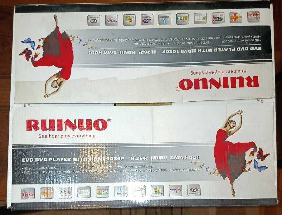 DVD-плеер EVD с HDMI 1080p 264 от Ruinuo