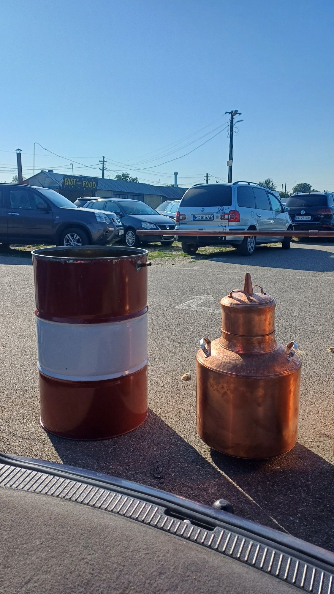 Vând cazane de făcut tuica din cupru sau inox la preț de producător!!