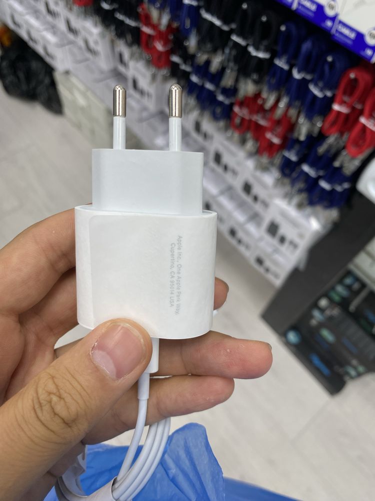 iPhone Galofka Original zaryadchik Adapter yangi Garantiya bor