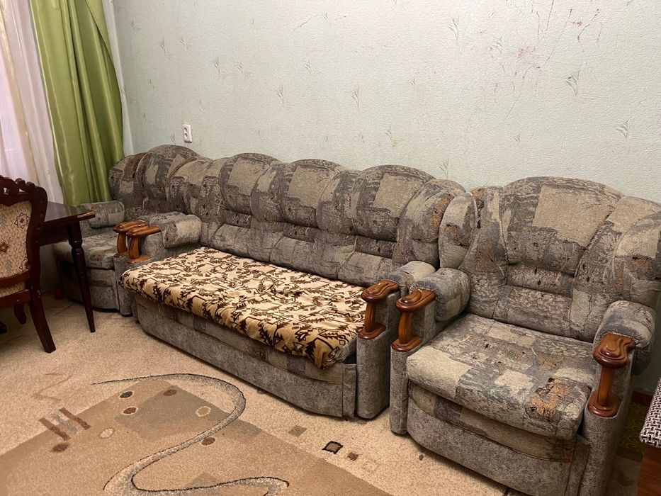 Диван и 2 кресла