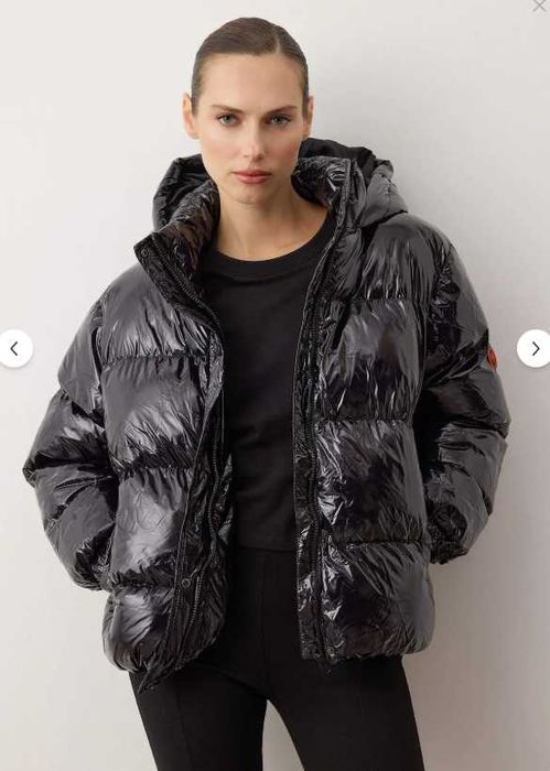 Яке черно пухено с качулка Trendyol.Чисто ново!