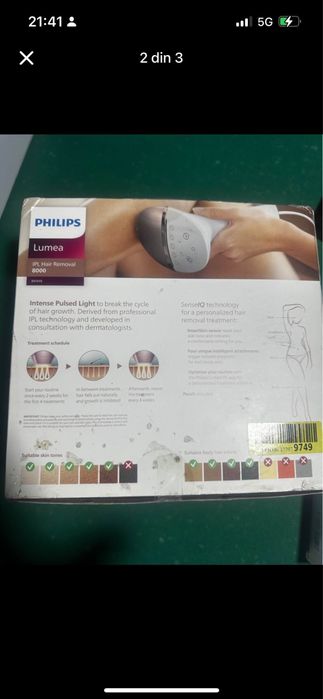 Vând aparar de epilare definitivă!