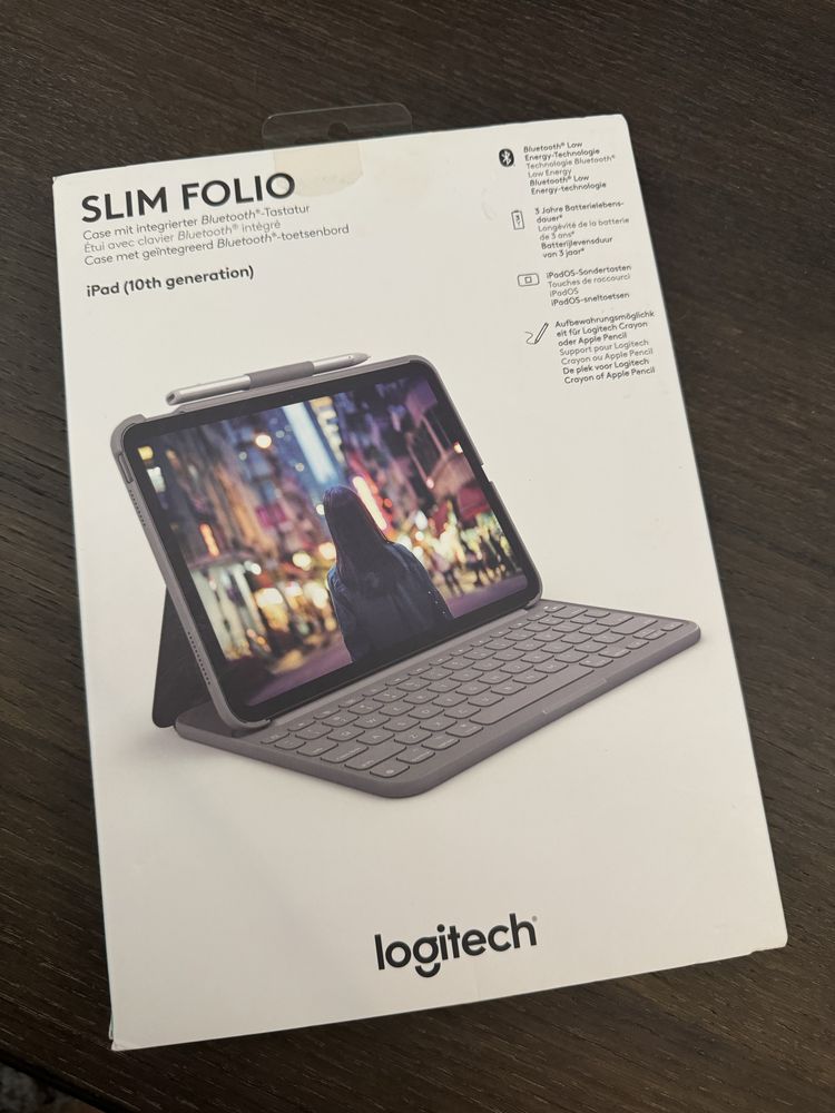 Husa/keyboard slim folio bluetooth Ipad 10th SIGILATA