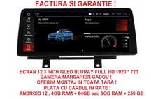 Navigatie BMW Seria 3 F30 Seria 4 , Ecran 12.3 inch QLED Full HD Noua
