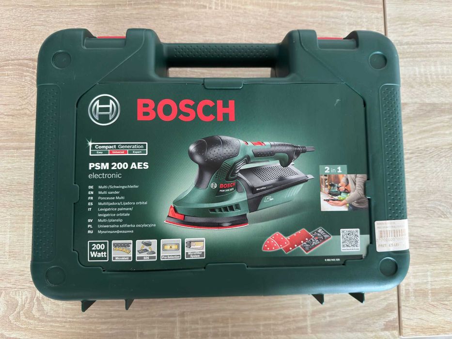 Slefuitor multifunctional Bosch PSM 200 AES
