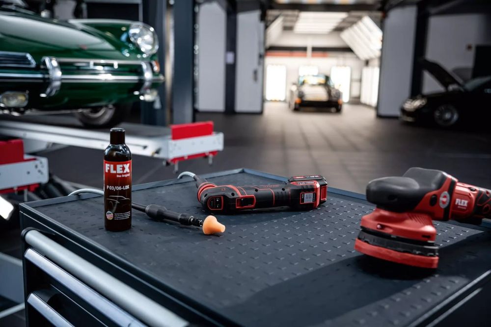 Аксессуары для полировальных машин Гибкий вал c насадками FS 140 Set F