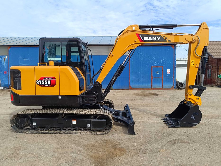 Mini Excavator 5,5 tone, Sany SY55U, 2025