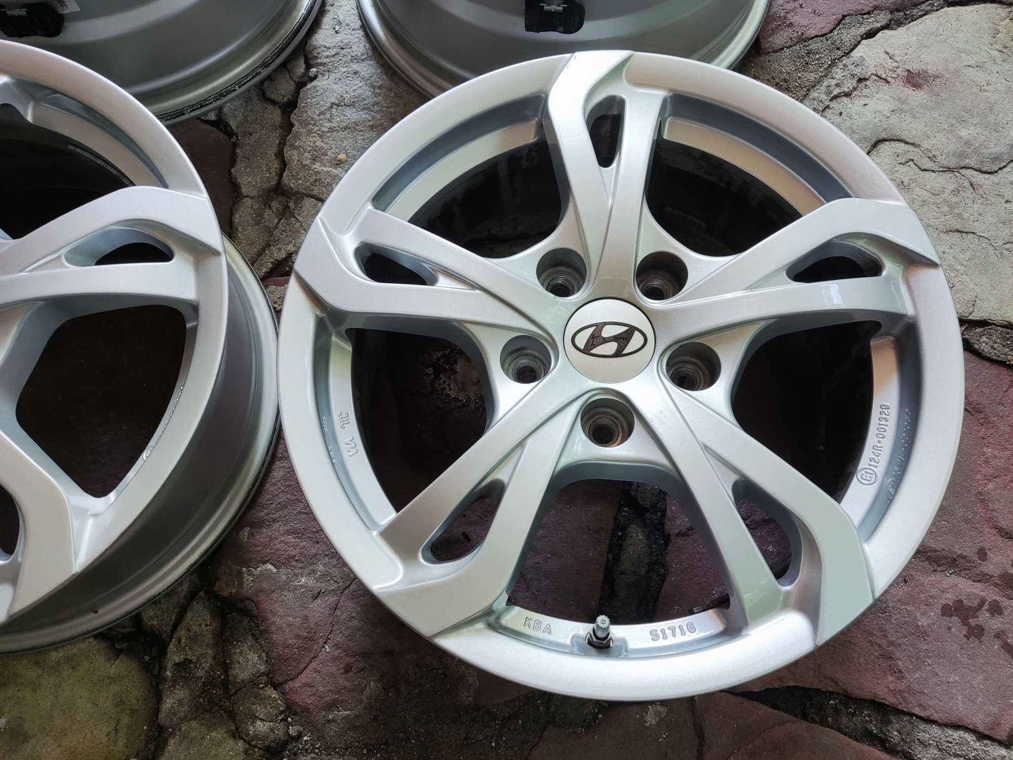 Hyundai 16 цoла 5х114,3 алуминиеви лeти джaнти за Хюндай 5x114,3