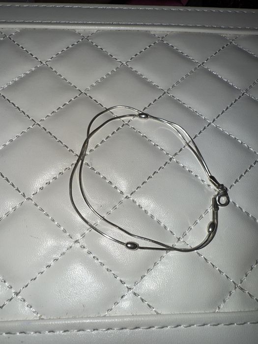 Браслет  серебро нежный