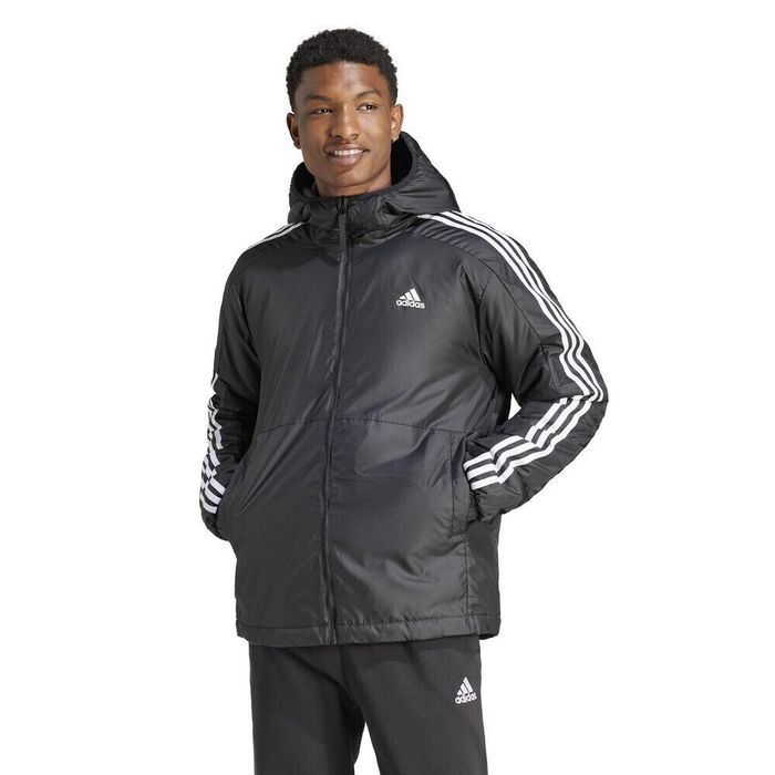 Geaca Adidas Essentials 3-Stripes Insulated Hooded Noua Originala (M)