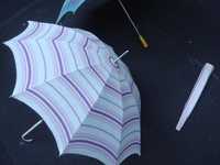 Зонтик 1965 год Новый в родном чехле парусиновый 100% Хлопок