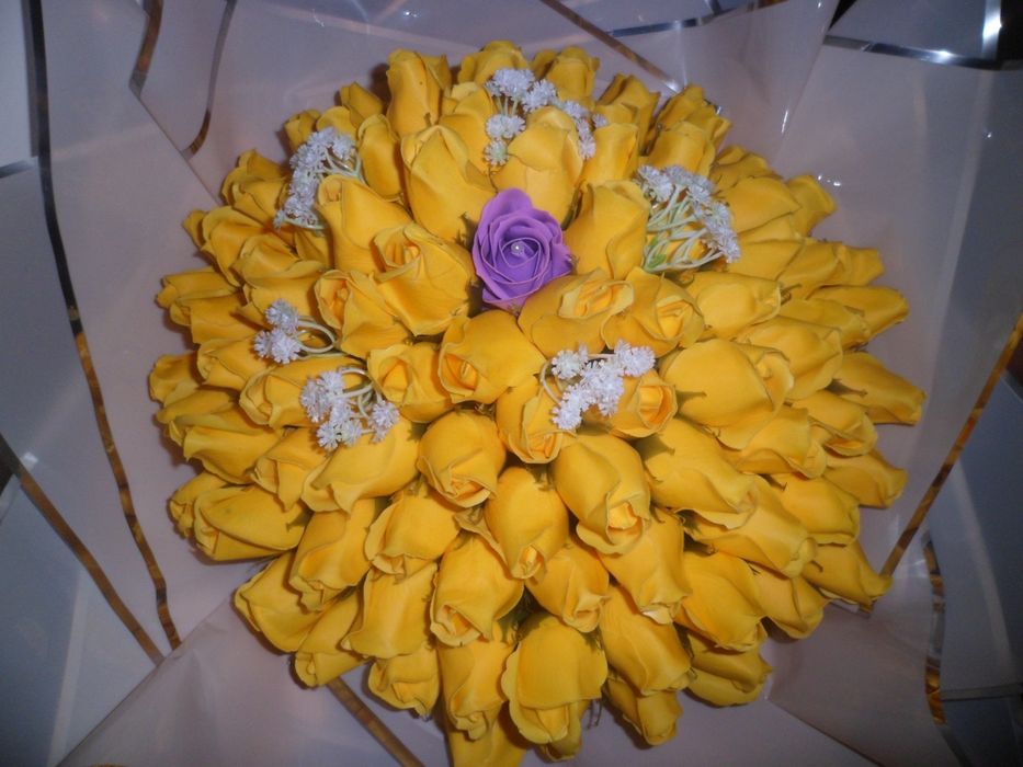 Buchete de flori din sapun