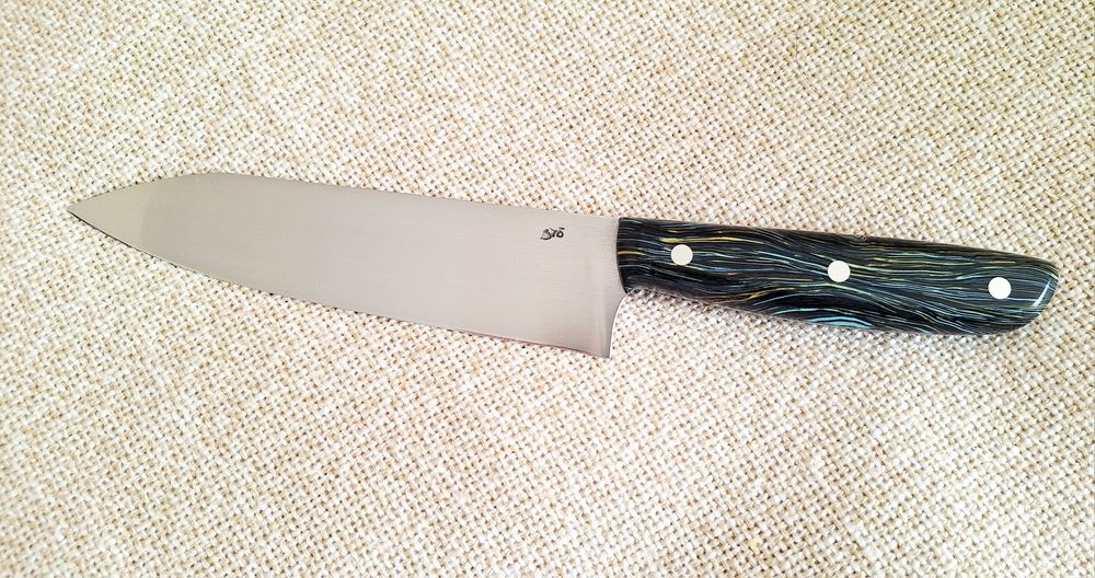 Кухненски нож ръчна изработка шефски chefs knife