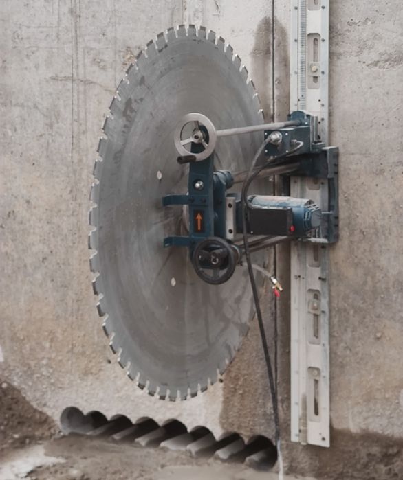 Алмазная резка, сверление, бурение. Демонтаж любой сложности. Тесік