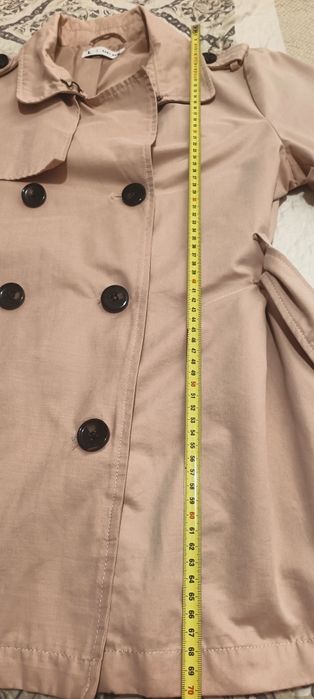 Trenci elegant roz dama,brand spaniol,măsura L-XL