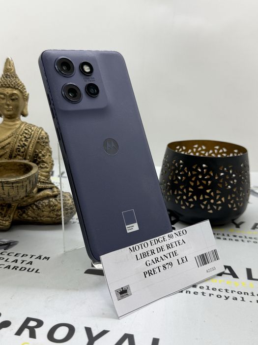 Amanet Royal : Moto EDGE 50 NEO / Liber de Retea / Garantie