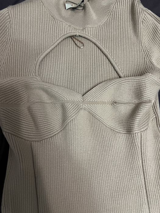 Дамска плетена рокля