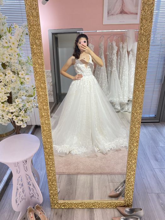 Булчинска рокля принцеса разпродажба