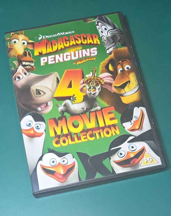 Pinguinii din madagascar colectie 4 DVD dublate in romana