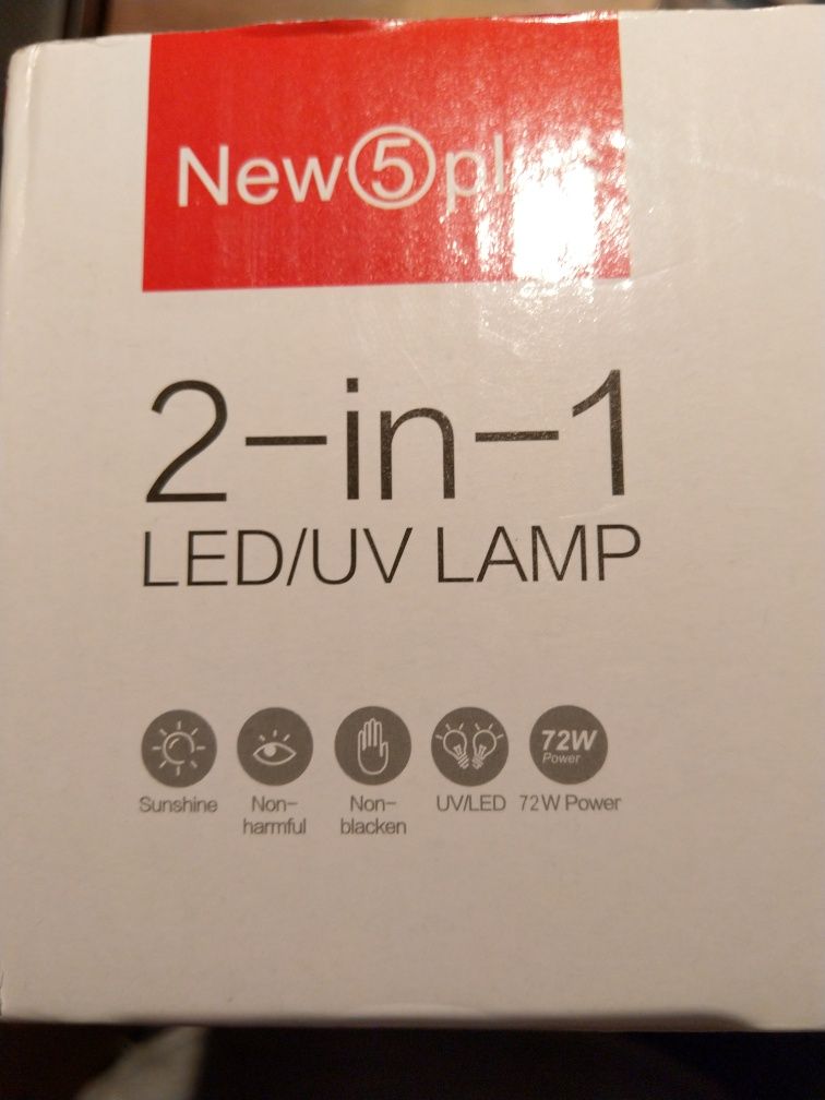 UV/ LED лампа New 5 plus за маникюр