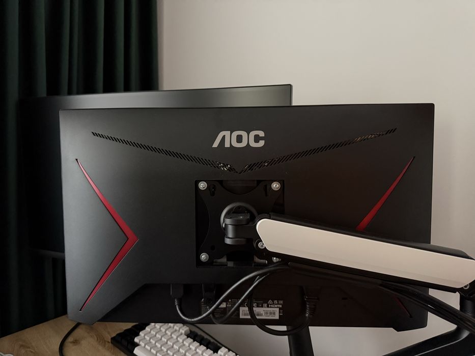 Aoc 24g2u/bk 23.8 Full Hd Wled Gaming Monitor Black