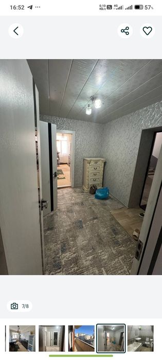 Сдается квартира.2 комнатная Рядом с Чинар маллом.4 этаж,7 этажный