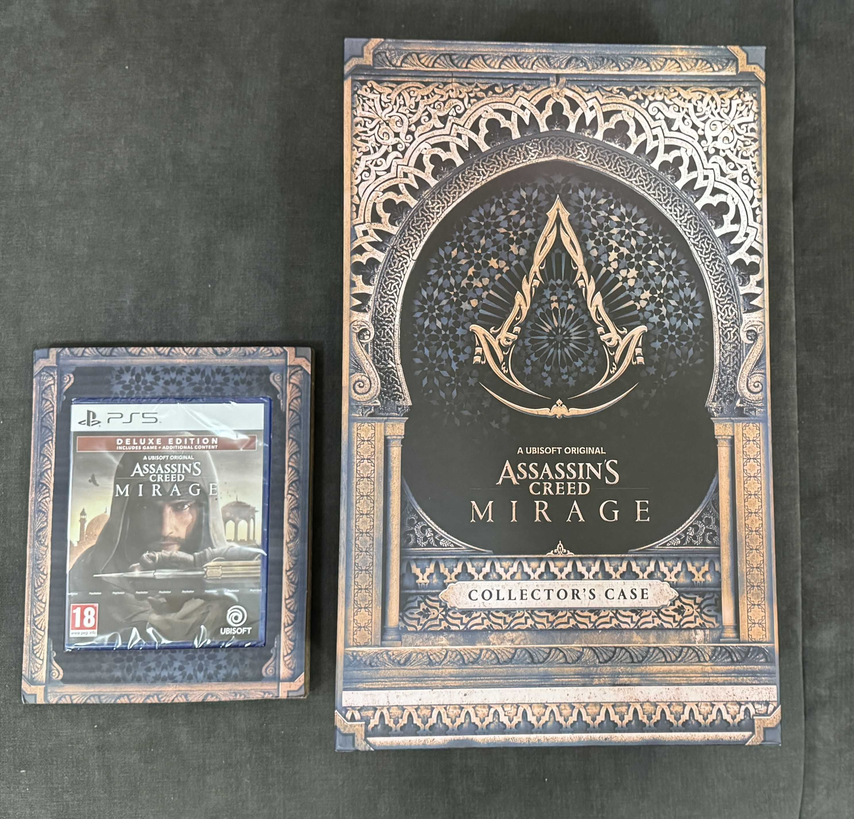 нова Assassin´s Creed Mirage Collector's case Deluxe Edition PS5