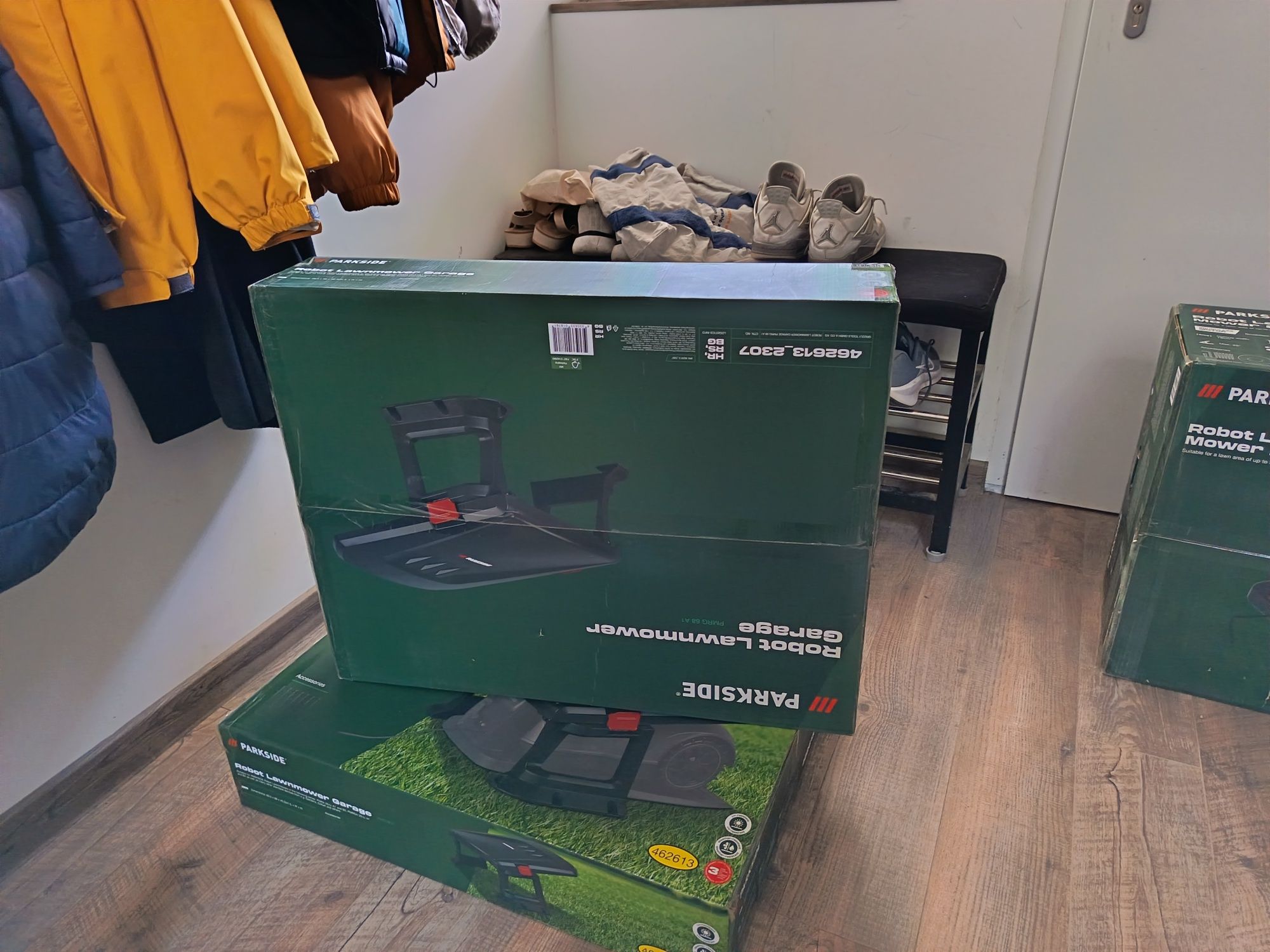 Parkside Косачка 20V с капак