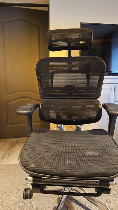 Scaune ergonomice premium Ergohuman V1 si V2 – proveniență firmă IT