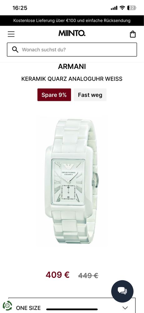 Ceas Emporio Armani Ceramic